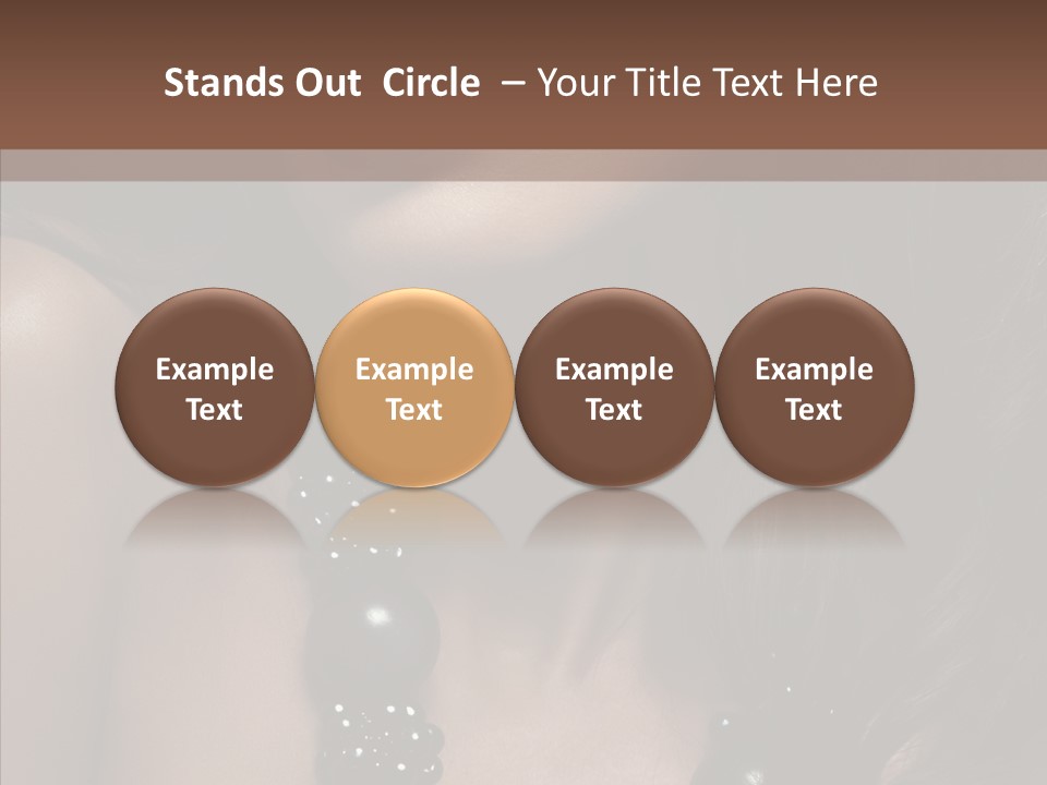 Adult Hairstyle Fashion PowerPoint Template