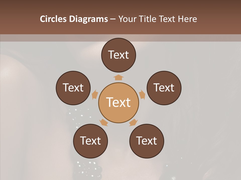Adult Hairstyle Fashion PowerPoint Template