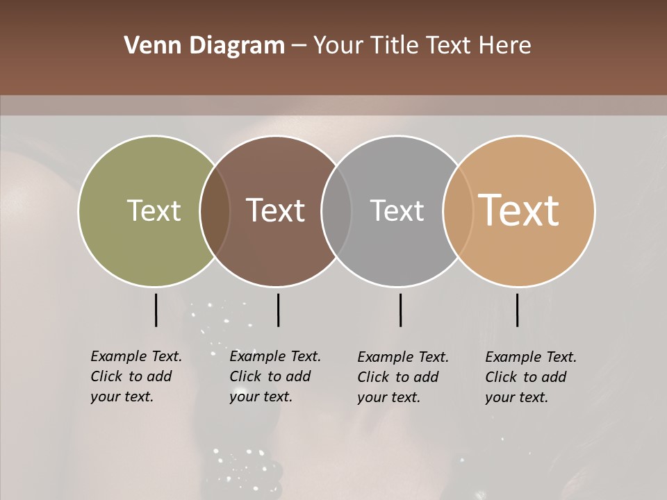 Adult Hairstyle Fashion PowerPoint Template