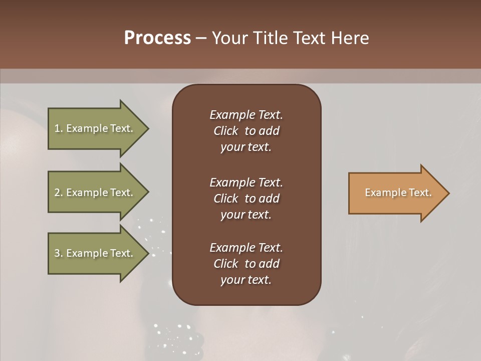 Adult Hairstyle Fashion PowerPoint Template