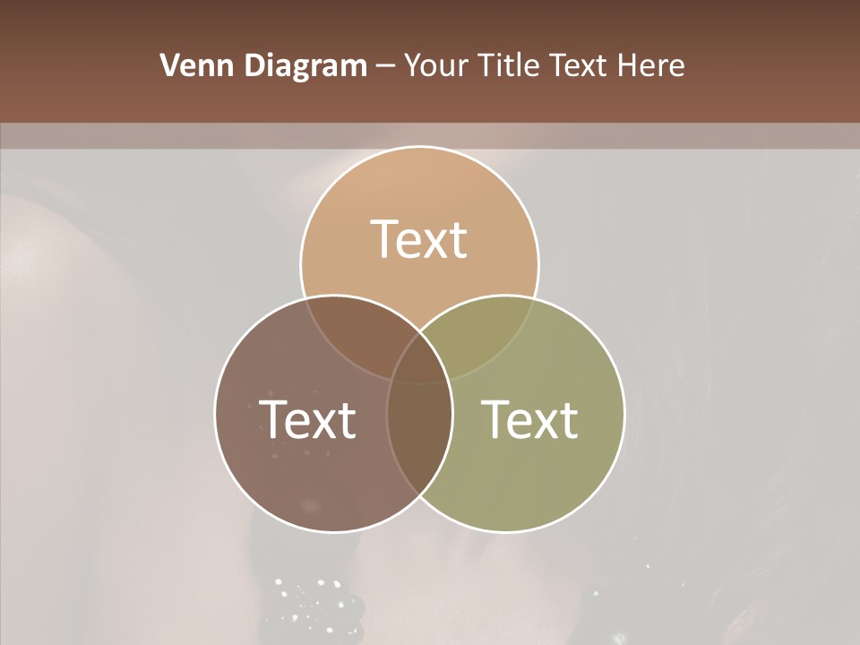 Adult Hairstyle Fashion PowerPoint Template