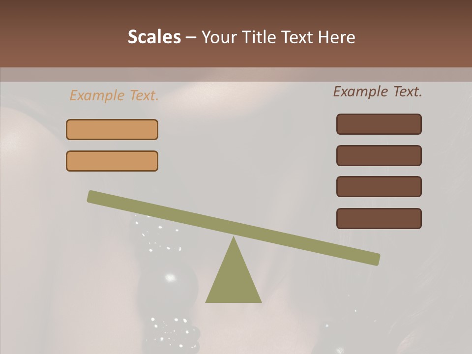 Adult Hairstyle Fashion PowerPoint Template