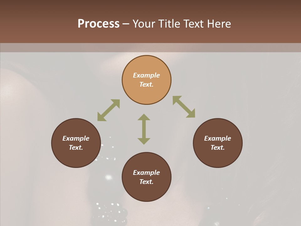 Adult Hairstyle Fashion PowerPoint Template
