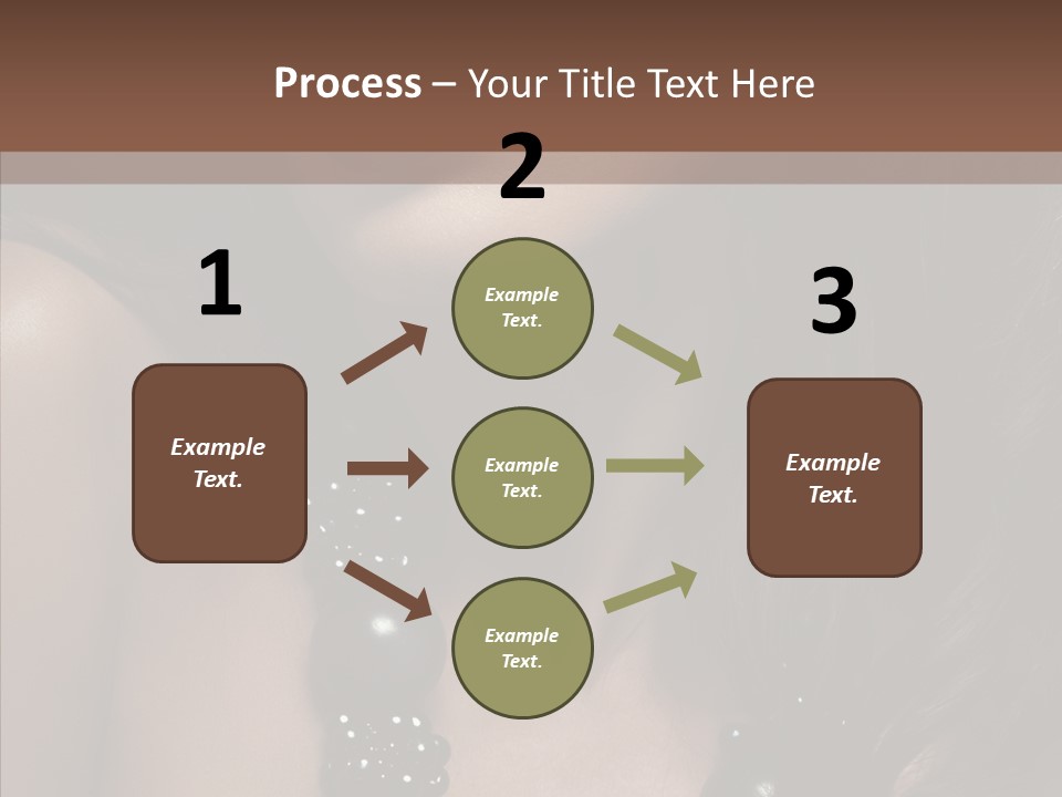 Adult Hairstyle Fashion PowerPoint Template