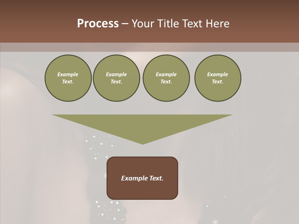 Adult Hairstyle Fashion PowerPoint Template