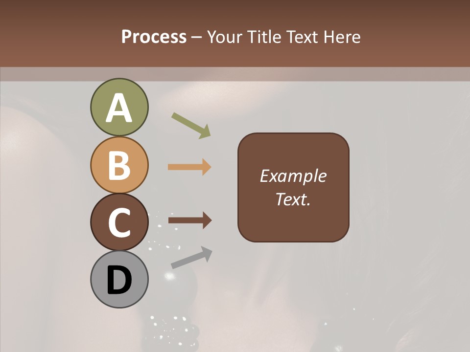Adult Hairstyle Fashion PowerPoint Template
