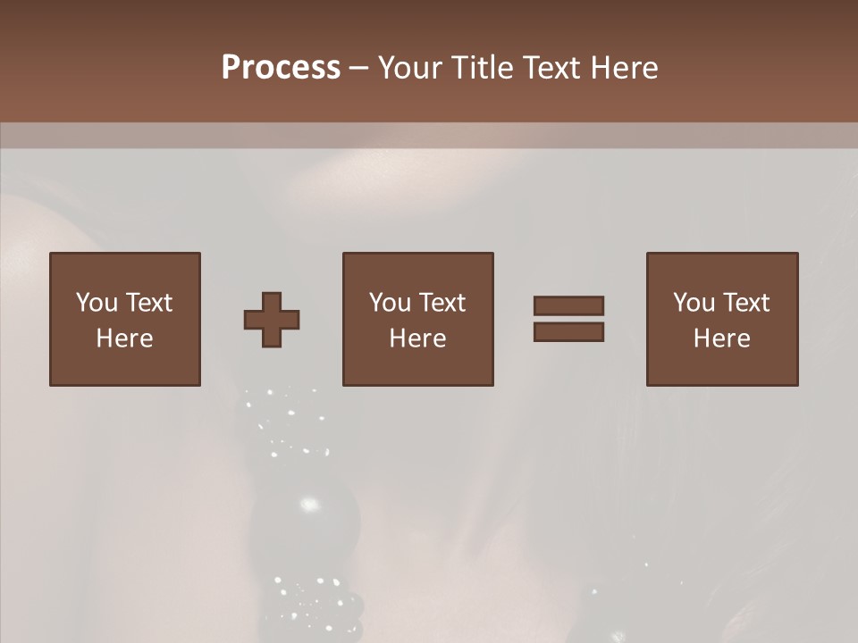 Adult Hairstyle Fashion PowerPoint Template