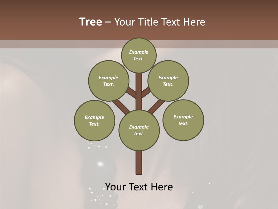 Adult Hairstyle Fashion PowerPoint Template