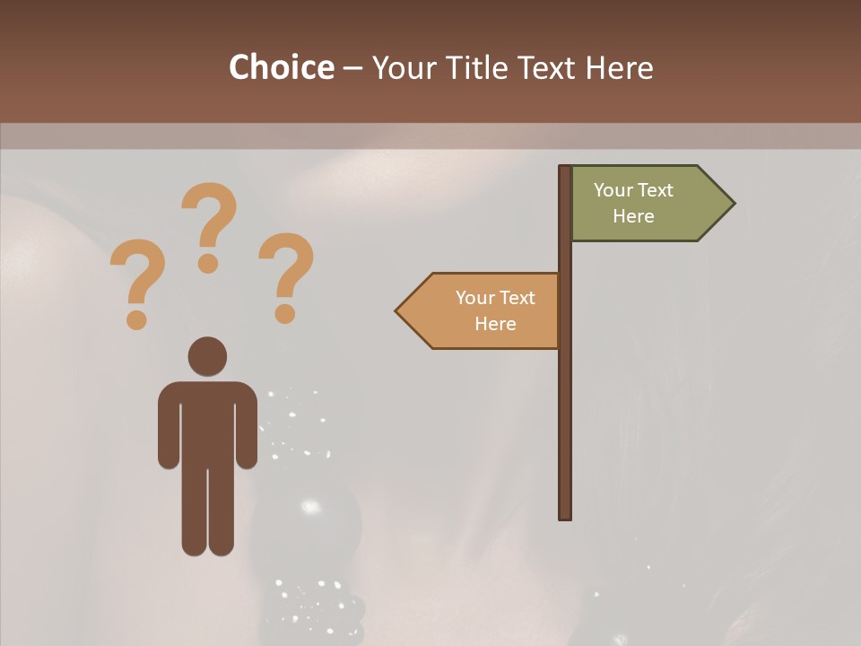 Adult Hairstyle Fashion PowerPoint Template