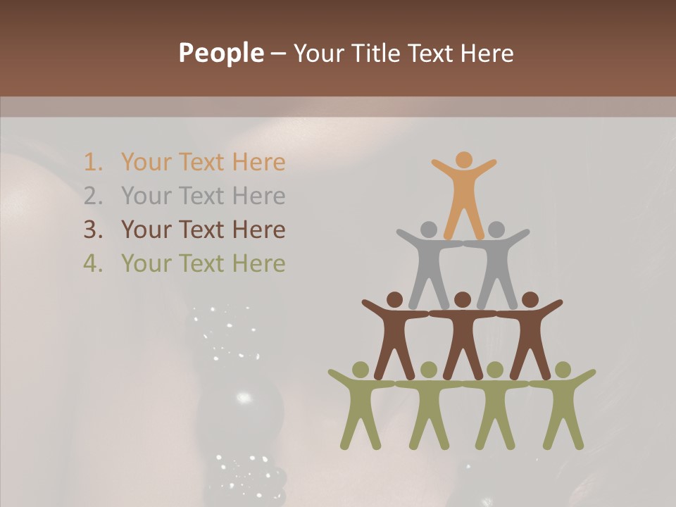 Adult Hairstyle Fashion PowerPoint Template