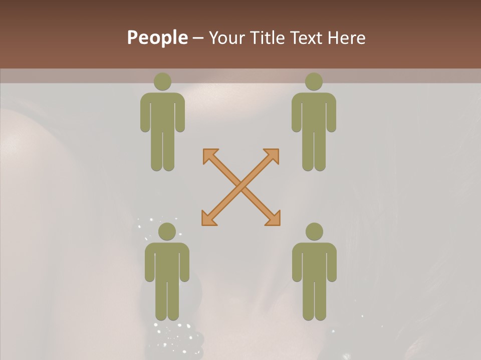 Adult Hairstyle Fashion PowerPoint Template