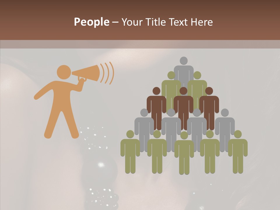 Adult Hairstyle Fashion PowerPoint Template