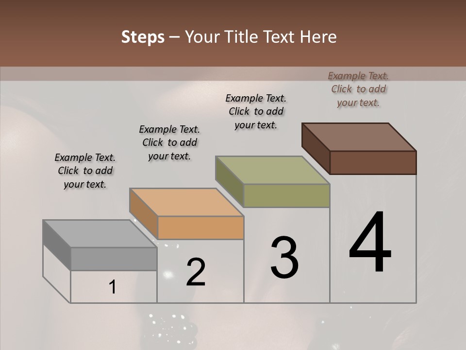 Adult Hairstyle Fashion PowerPoint Template