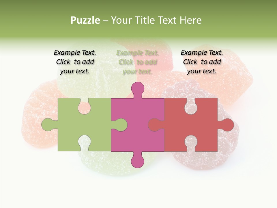 Candy Color Green PowerPoint Template