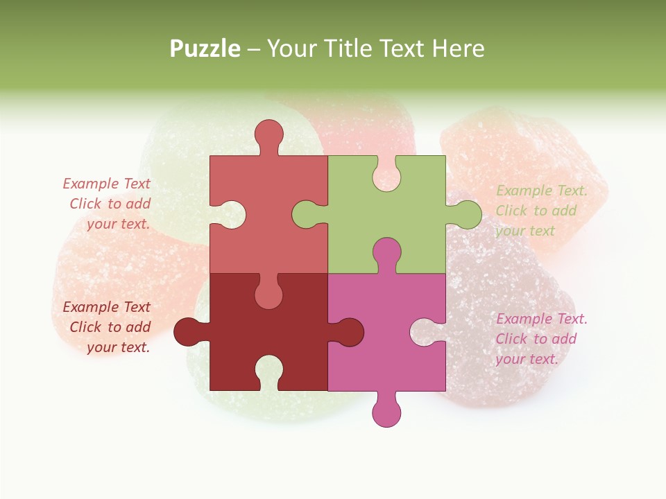 Candy Color Green PowerPoint Template
