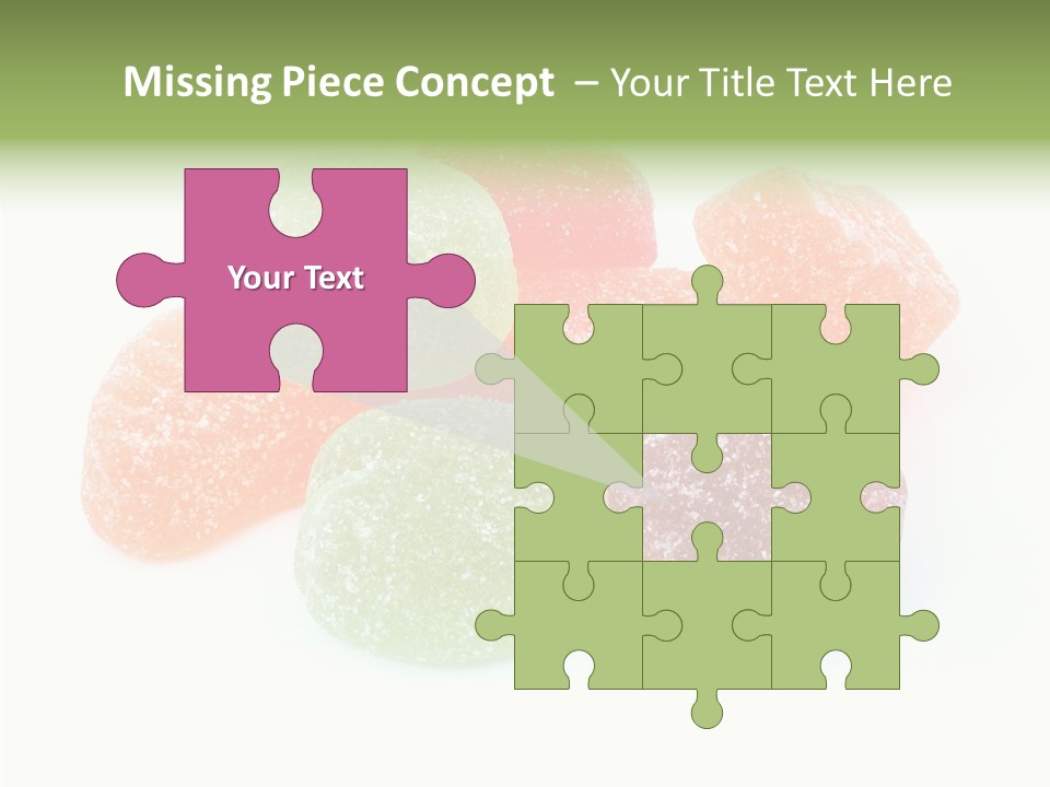 Candy Color Green PowerPoint Template