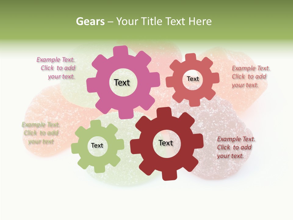 Candy Color Green PowerPoint Template