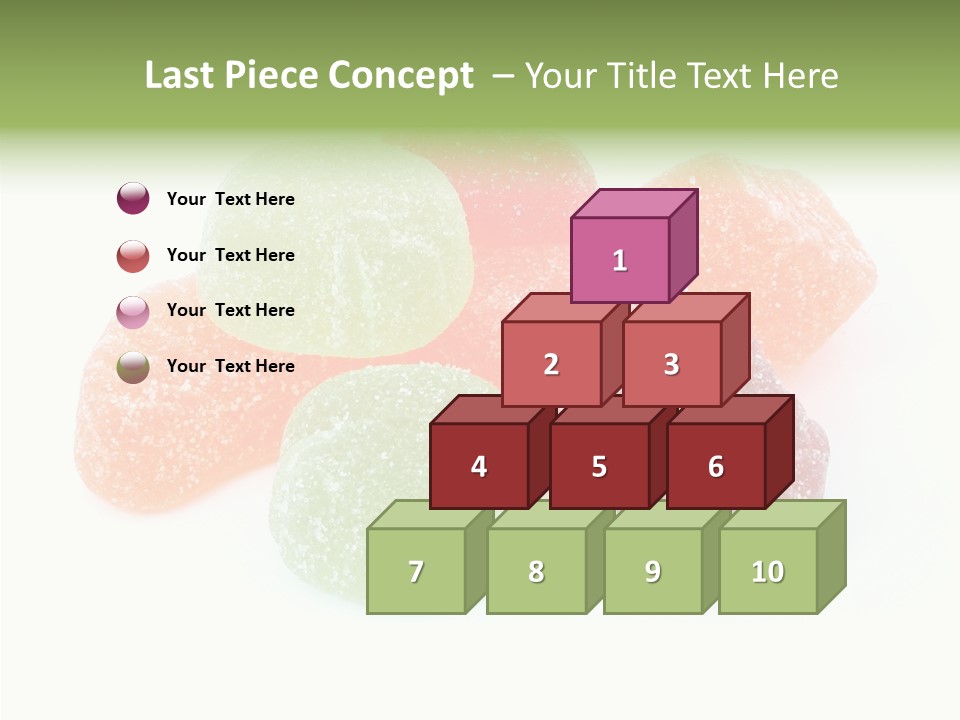 Candy Color Green PowerPoint Template