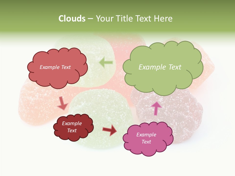 Candy Color Green PowerPoint Template