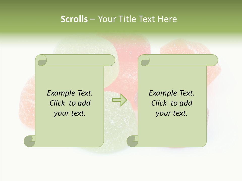 Candy Color Green PowerPoint Template