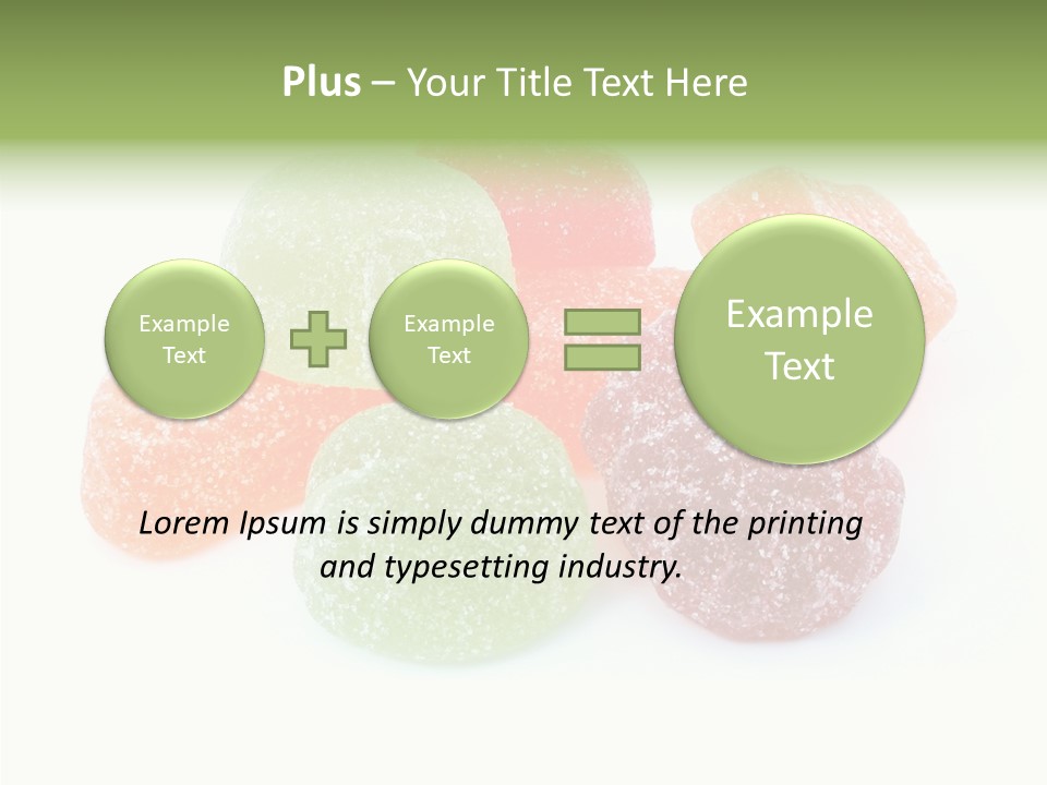 Candy Color Green PowerPoint Template
