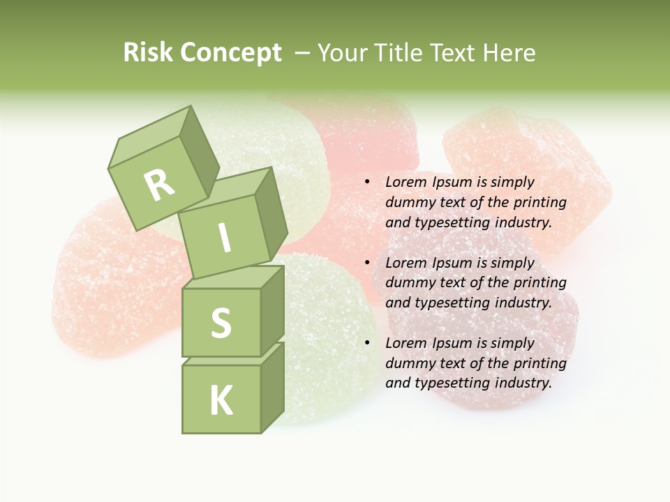 Candy Color Green PowerPoint Template