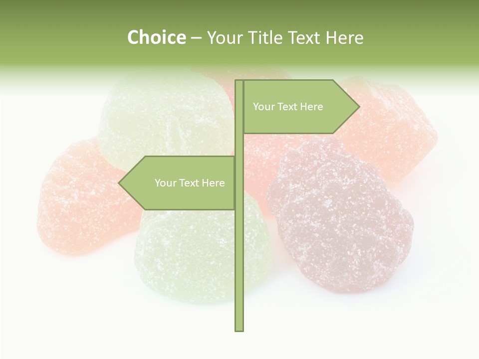 Candy Color Green PowerPoint Template