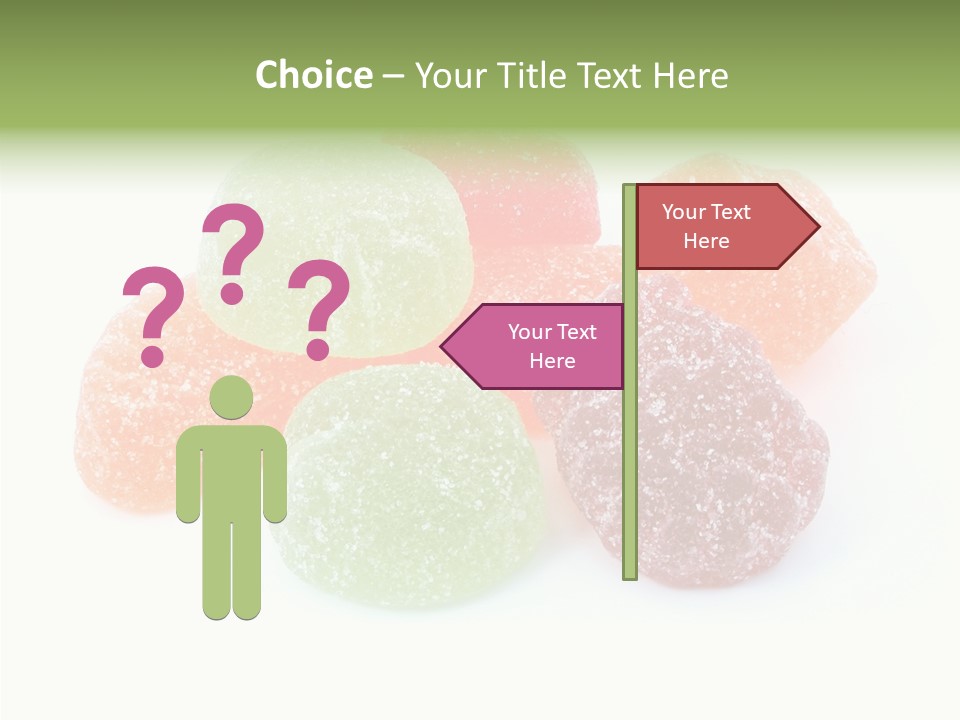 Candy Color Green PowerPoint Template