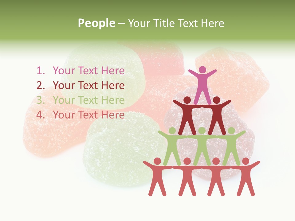 Candy Color Green PowerPoint Template