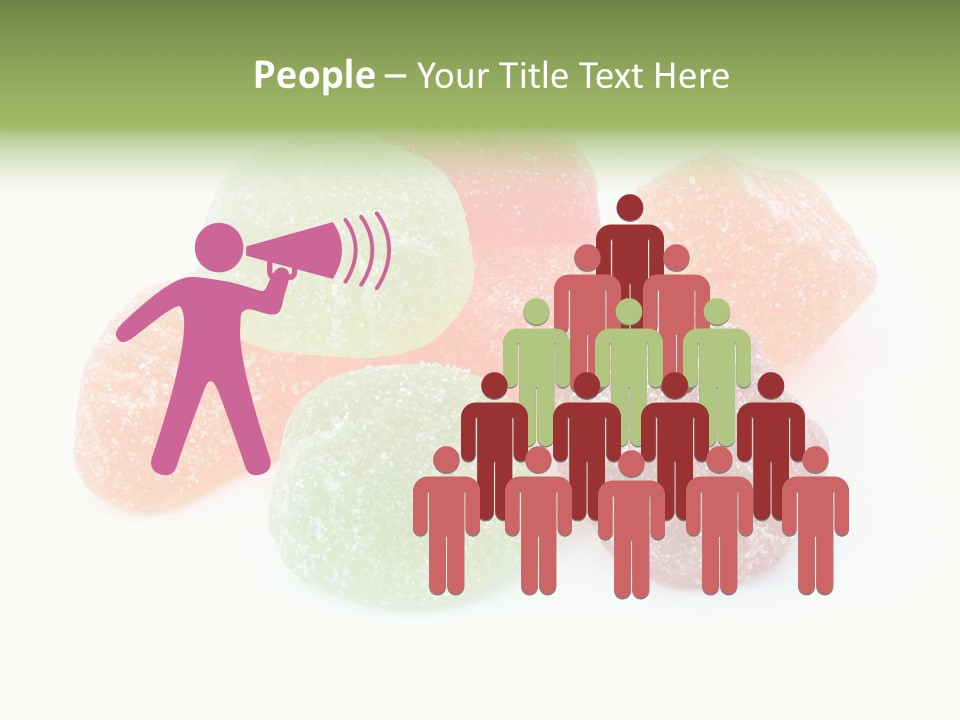 Candy Color Green PowerPoint Template