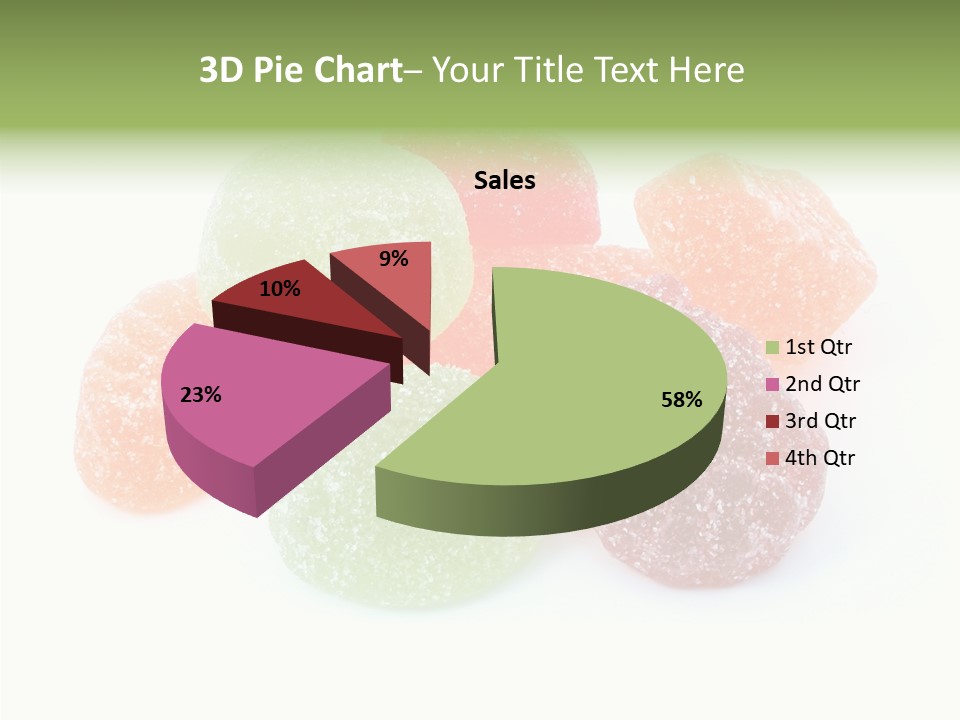 Candy Color Green PowerPoint Template