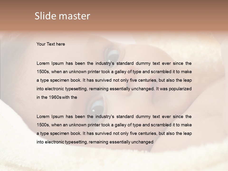 Human Character Company PowerPoint Template