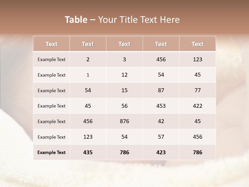 Human Character Company PowerPoint Template