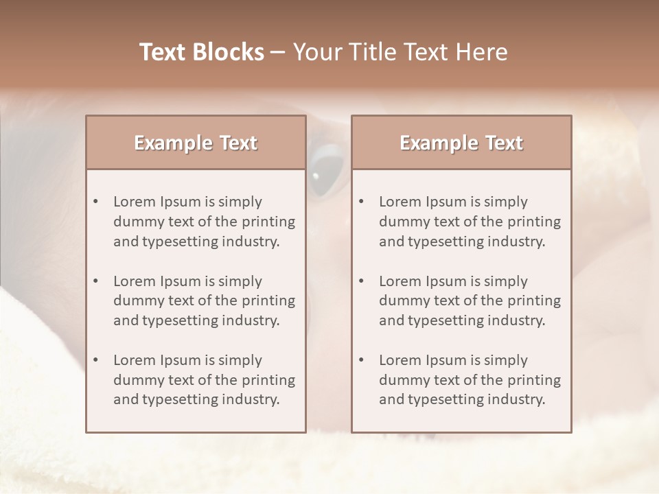 Human Character Company PowerPoint Template