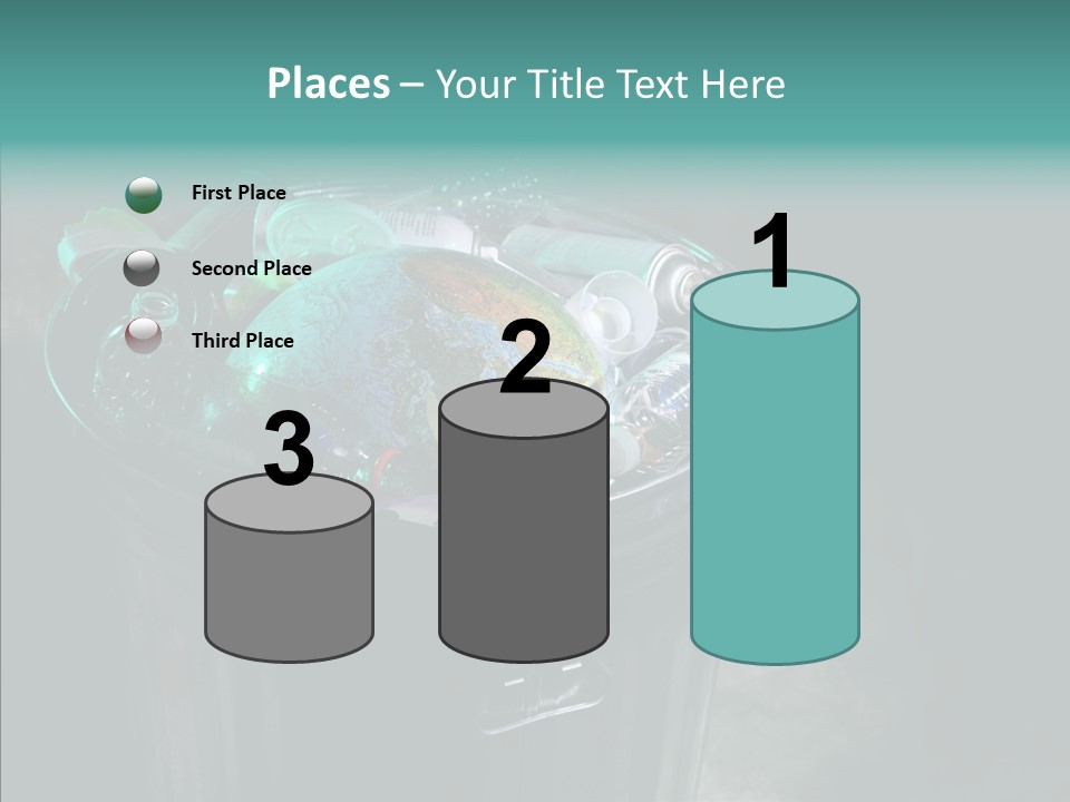 Ecology World Damage PowerPoint Template