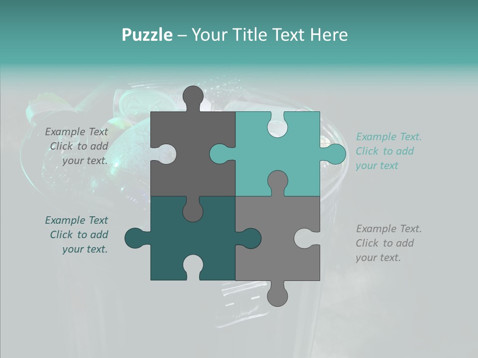 Ecology World Damage PowerPoint Template