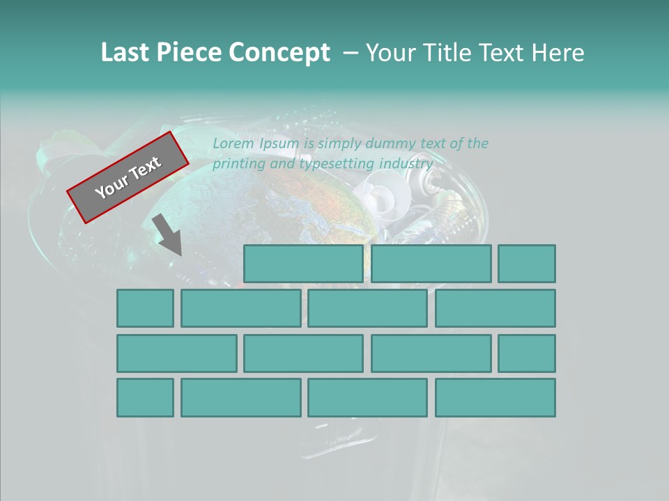 Ecology World Damage PowerPoint Template