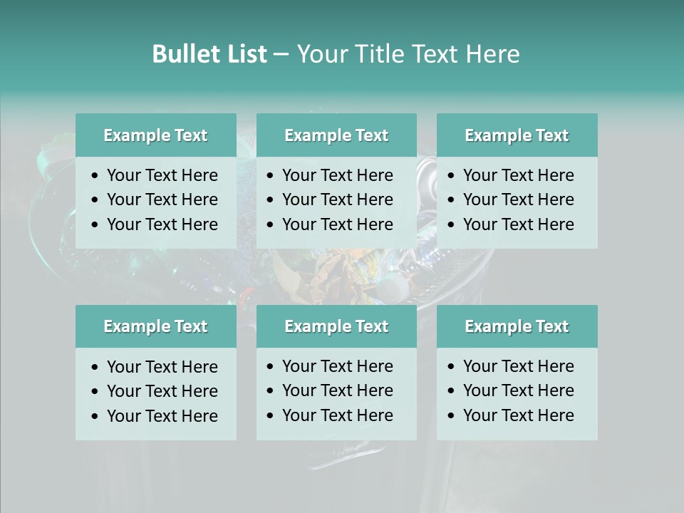 Ecology World Damage PowerPoint Template