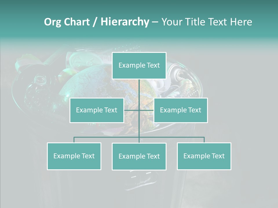 Ecology World Damage PowerPoint Template