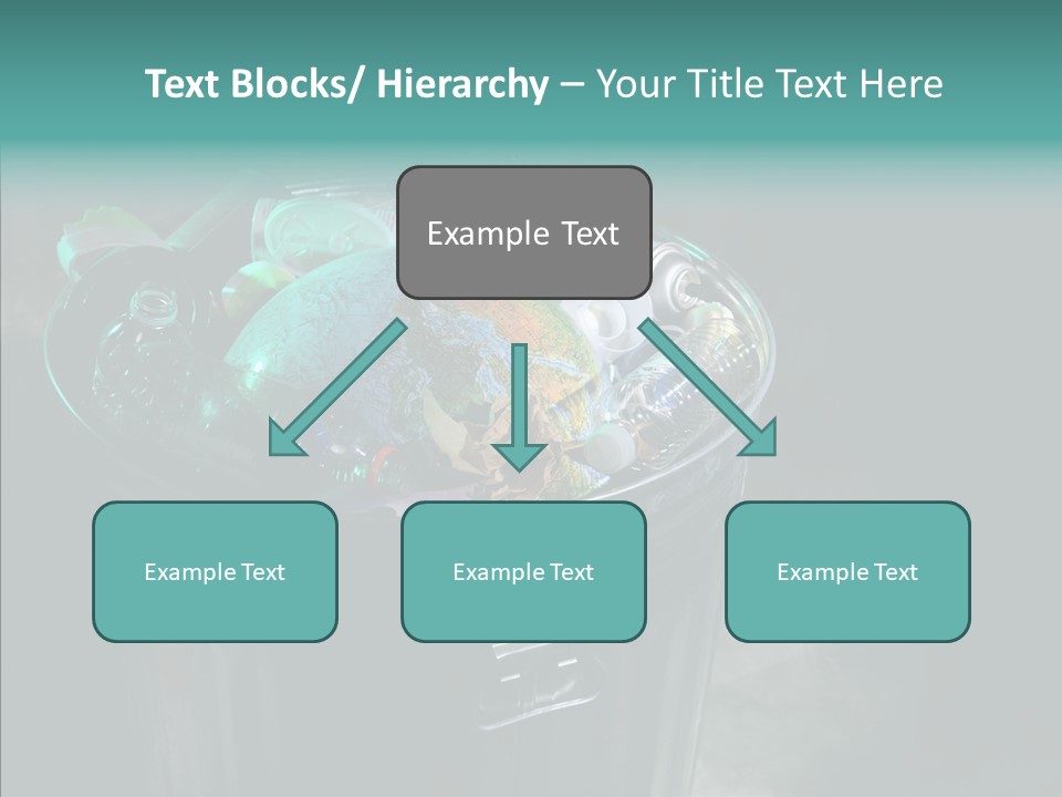 Ecology World Damage PowerPoint Template