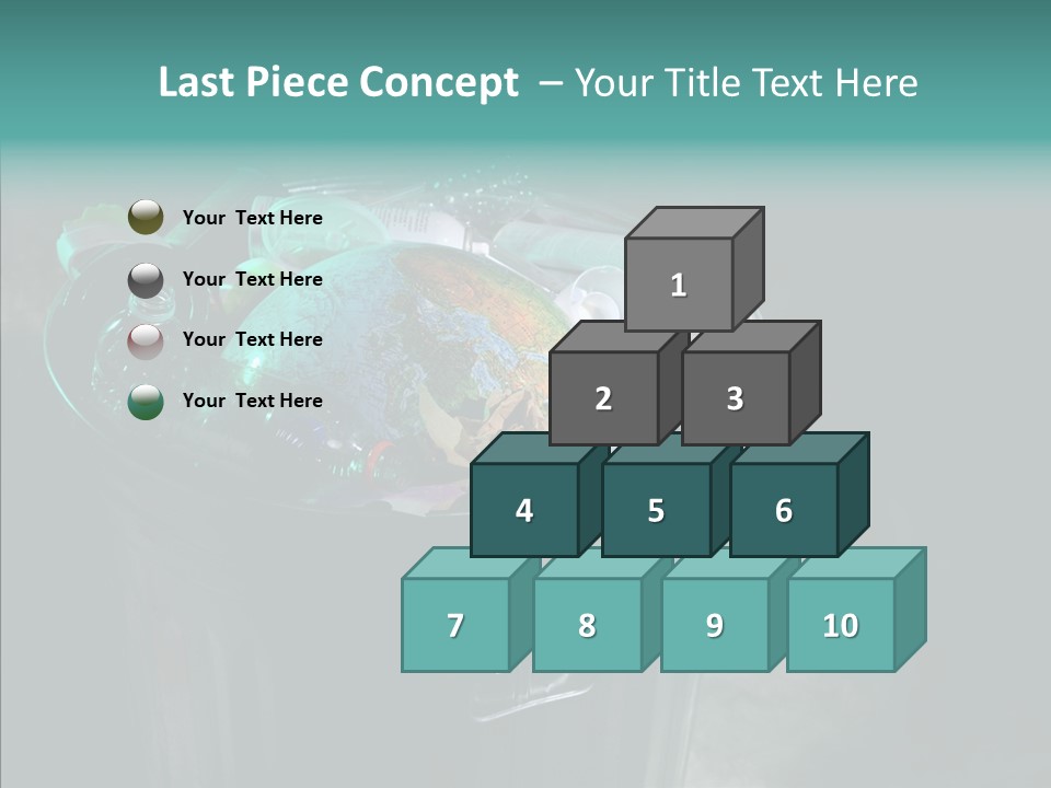 Ecology World Damage PowerPoint Template