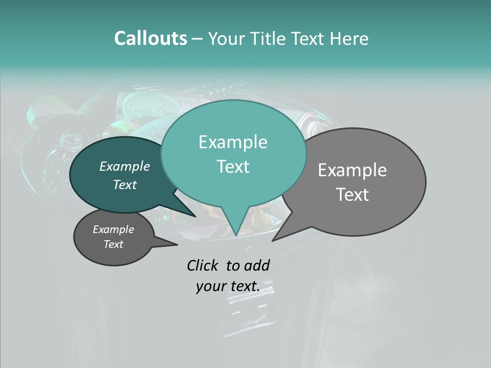 Ecology World Damage PowerPoint Template