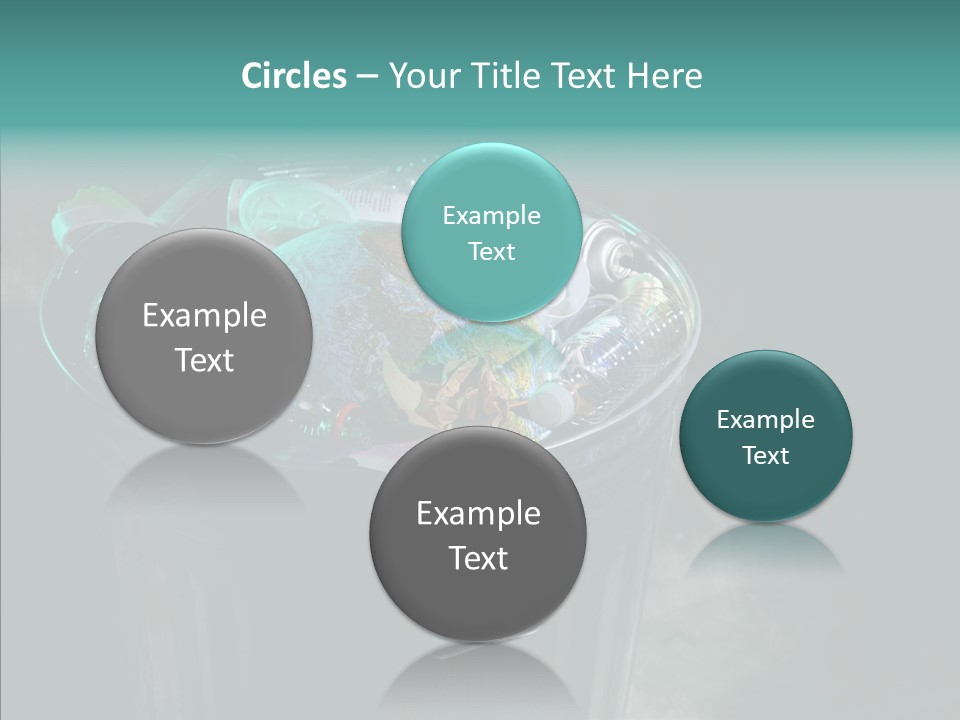 Ecology World Damage PowerPoint Template