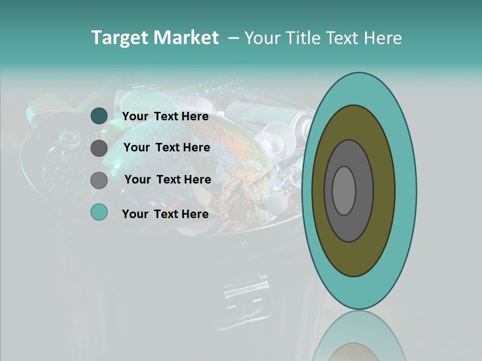 Ecology World Damage PowerPoint Template
