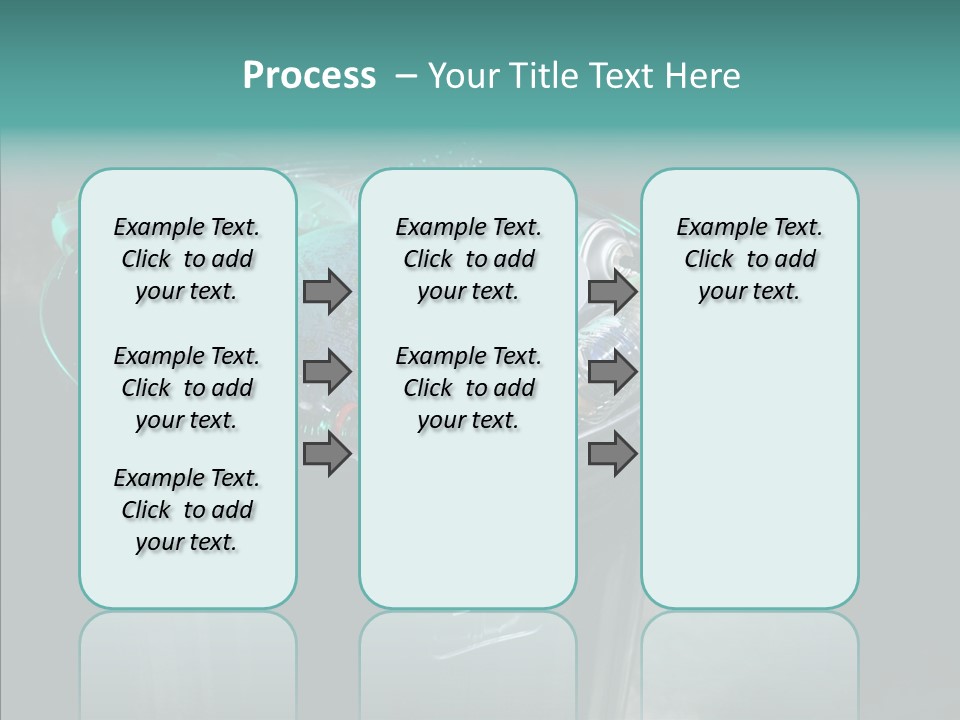 Ecology World Damage PowerPoint Template
