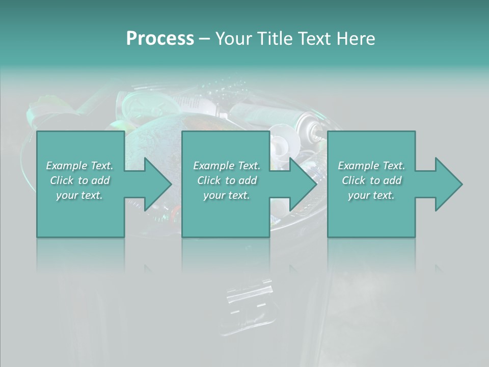 Ecology World Damage PowerPoint Template