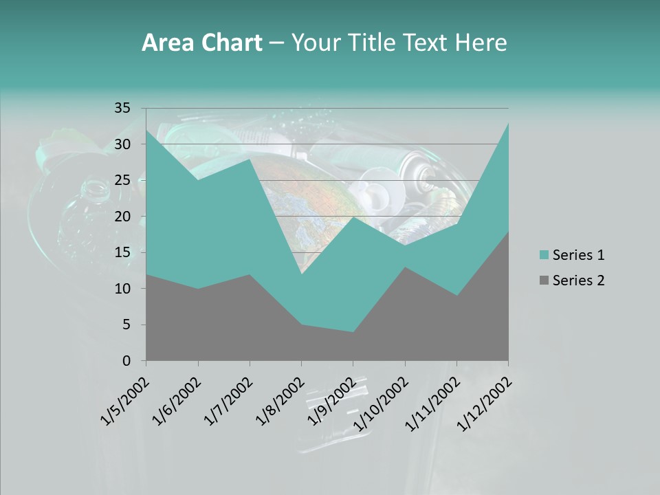 Ecology World Damage PowerPoint Template