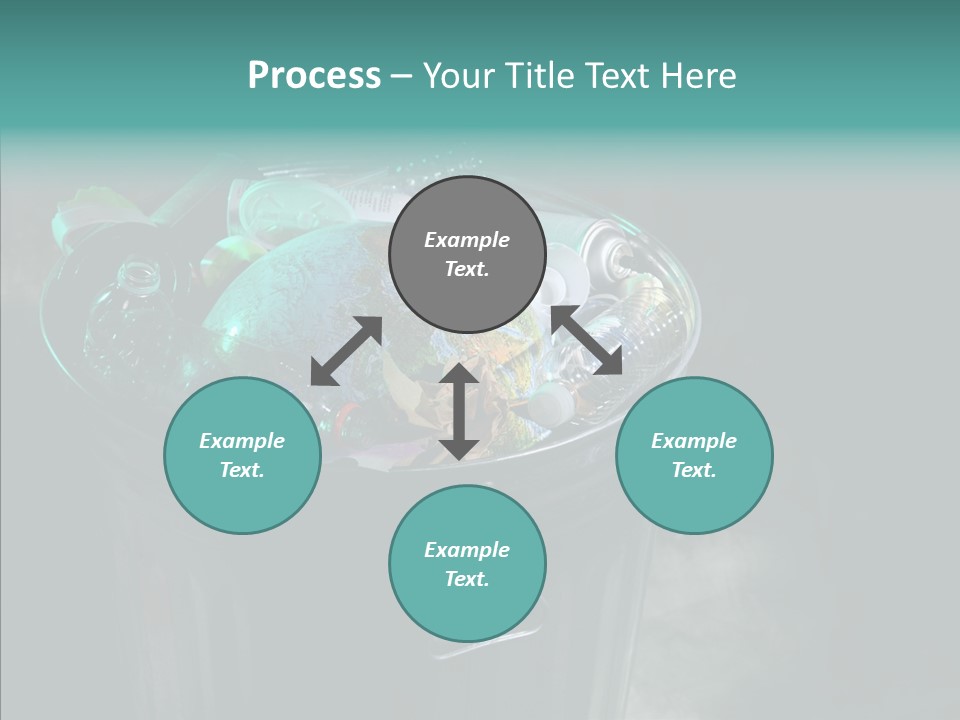 Ecology World Damage PowerPoint Template
