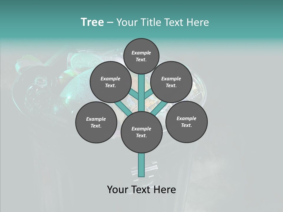 Ecology World Damage PowerPoint Template