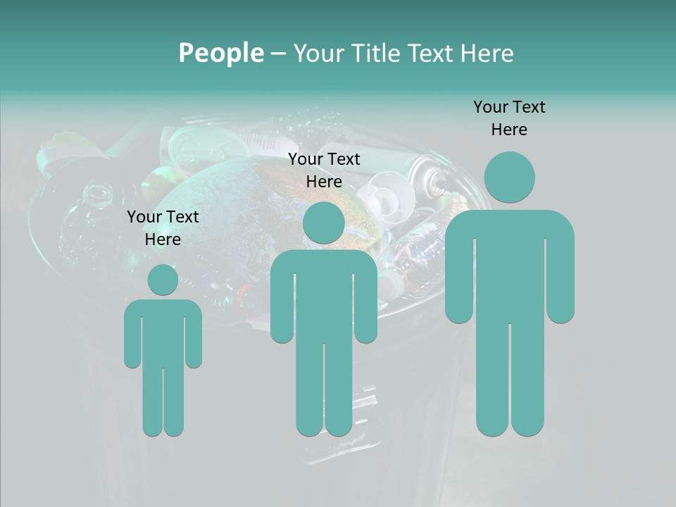 Ecology World Damage PowerPoint Template